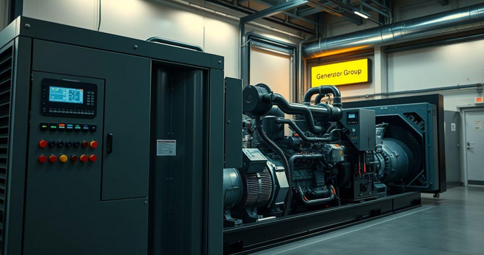 Automação de Grupos Geradores para Eficiência Energética e Sustentabilidade Automação de Grupos Geradores para Eficiência Energética e Sustentabilidade