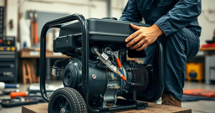 Conserto de geradores a gasolina: como garantir a eficiência e durabilidade do seu equipamento